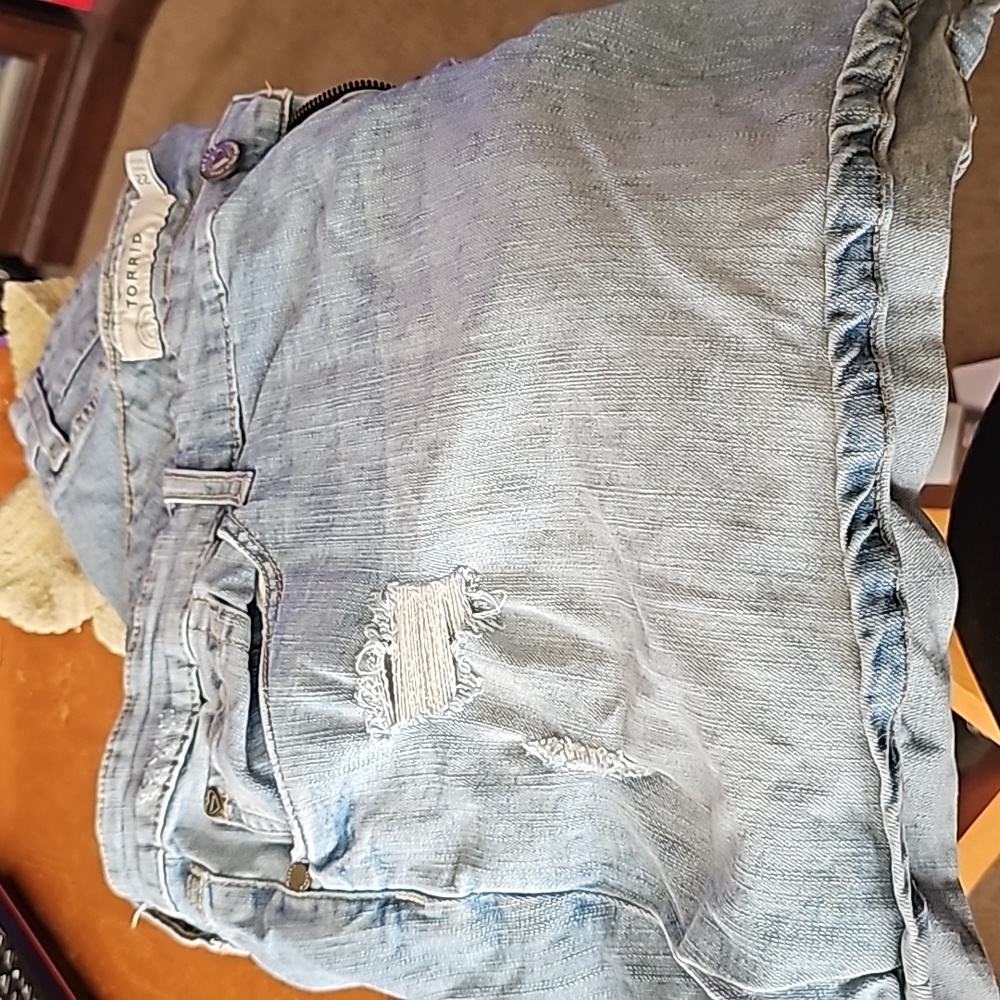 size 22 torrid shorts